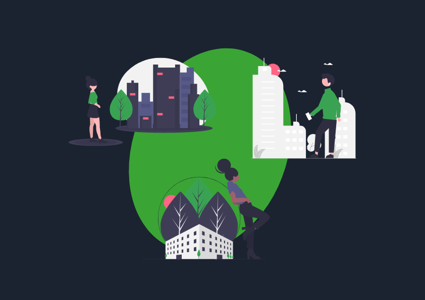 illustration cities